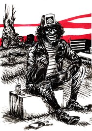 Johann Guyot - Banania - Illustration originale