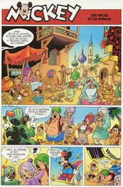 Première page de l'histoire en couleurs Première page de l'histoire en couleurs