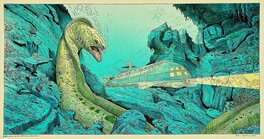 Bruno Marchand - Hommage au film «Le sous-marin de l’apocalypse» - Illustration originale