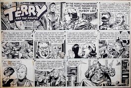 Terry and the Pirates sunday 25-10-1953