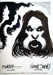 Kelley Jones - Dracula Book 2 The Brides Remarque - Illustration originale
