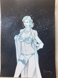 Nicolas Malfin - Amber 2 - Original Illustration