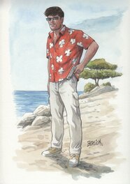 Olivier Berlion - Corso - Original Illustration