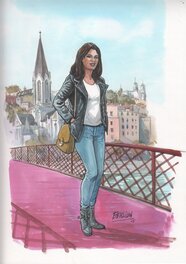 Olivier Berlion - Histoires d'en Ville - Original Illustration