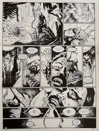 Benoit Dellac - Dellac, Serpent Dieu#1, Les larmes d’Odin, planche n°27,2019. - Planche originale