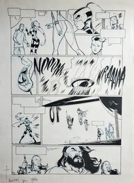 Louis - MISS DEEPLAN   T1 TOMBER LES MASQUES - Planche originale