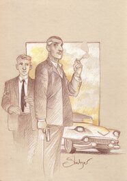 Éric Stalner - Route 66 - Original Illustration