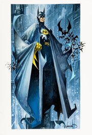 Alfonso Azpiri - Batman by Alfonso Azpiri - Original Illustration