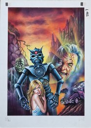 Nikolai Lutohin - Couverture de  Die phantastische Nacht - Comic Strip