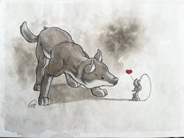 Sylvain Guinebaud - Illustration originale par Sylvain Guinebaud - Original Illustration
