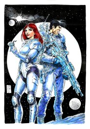 Arkadiusz Klimek - Valerian et Laureline - Original art