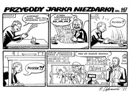 Ryszard Dąbrowski - Les aventures de Jarek le maladroit  /  Przygody Jarka Niezdarka - Comic Strip