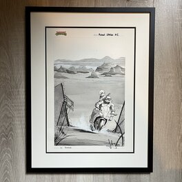 Oeuvre encadrée Oeuvre encadrée