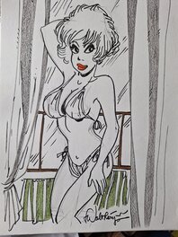 François Walthéry - Natacha en bikini - Comic Strip