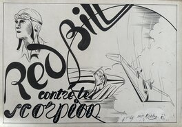 Robba - Red Bill contre le Scorpion - Planche originale