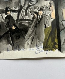 Signature Eddie Campbell "To Mark "