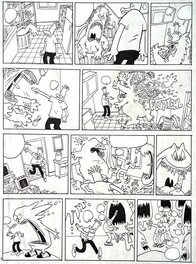 Lewis Trondheim - Les formidables aventures sans Lapinot - Planche originale