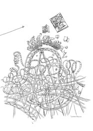 Luc Cromheecke - Stripgids - Illustration originale