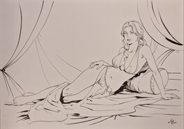 Cosimo Ferri - Elena - Illustration originale
