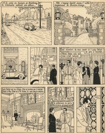 Floc'h - Albany et Sturgess - Le dossier Harding - Planche originale