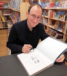 Jean-Paul Krassinsky en dédicace à Paris
