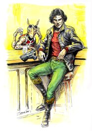 Arkadiusz Klimek - Funky Koval et Droll - Illustration originale
