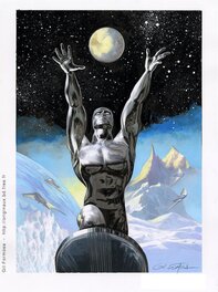 Gil Formosa - The SILVER SURFER - Illustration originale