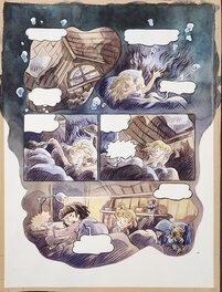 Johanna - Les Phosfées - Planche originale