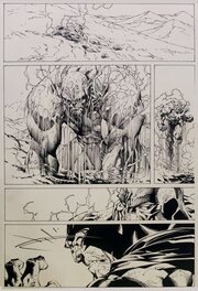 Jim Lee - Superman unchained - Planche originale