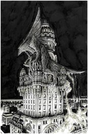Salvador Sanz - The Salamander - Mega #1 Page 25 - Illustration originale