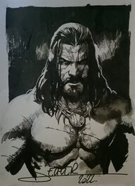 Valentin Secher - Conan - Illustration originale