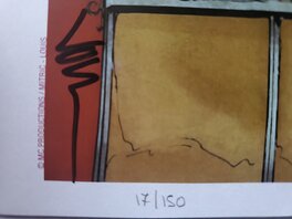Signé : Louis, numéroté 17/150 Signé : Louis, numéroté 17/150