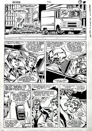 Jim Aparo - Batman #434 page 13, 1989 par Jim Aparo (scénario de John Byrne) - Commissaire Gordon - "How Many Times Can a Batman Die?" - Planche originale