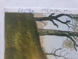 21/90 signé : TERPANT - 21/90 signé : TERPANT -