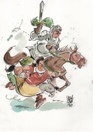 Charel Cambré - Amoras - Lambik & Jerom - Original Illustration