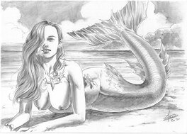 Cosimo Ferri - Sirène - Illustration originale