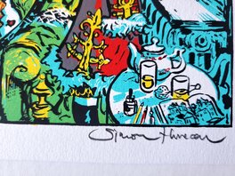 Signée : Simon Hureau
