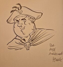 Dédicace de Hubsch dans le chant d'excalibur tome 3