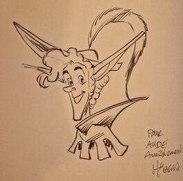 Dédicace de Hubsch dans le chant d'excalibur tome 5