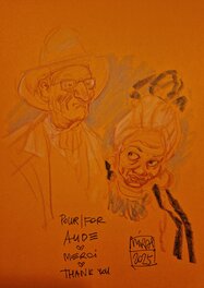 Dédicace de Miras dans Delta Blues Cafe