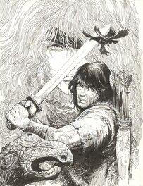 Grzegorz Rosinski - Thorgal - Illustration originale