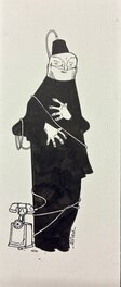 Alfred - Ex libris - Illustration originale