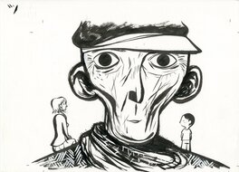 Alfred - Sans titre - Illustration originale
