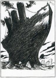 Alfred - Sans titre - Illustration originale