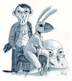 Alfred - Sans titre - Illustration originale