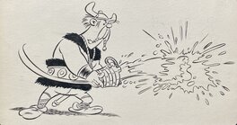 Uderzo studio - Plaf!!! - Planche originale
