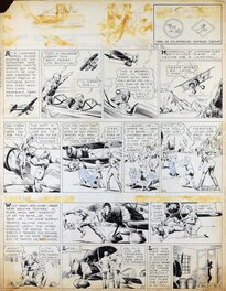 Hal Foster - Tailspin Tommy, Sunday strip  April 25, 1937 - Comic Strip
