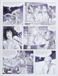 Milo Manara - Piranèse - Planche originale