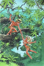 Dany - Olivier Rameau Tarzan - Original Illustration
