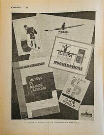 Page publicitaire parue dans le journal L'Effort en 01/1930 et comme étant de G. RemY 😂 Page publicitaire parue dans le journal L'Effort en 01/1930 et comme étant de G. RemY 😂